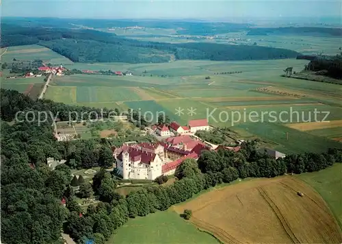 AK / Ansichtskarte Dischingen Fliegeraufnahme Schloss Thurn und Taxis Kat. Dischingen