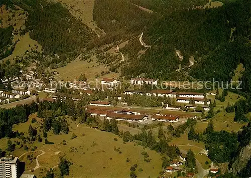 AK / Ansichtskarte Oberammergau Fliegeraufnahme Bundeswehrverwaltungsschule  Kat. Oberammergau