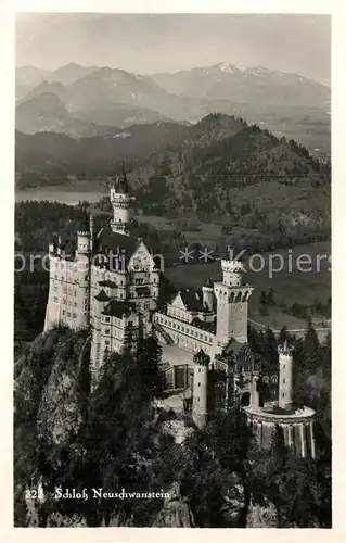 AK / Ansichtskarte Hohenschwangau Schloss Neuschwanstein  Kat. Schwangau