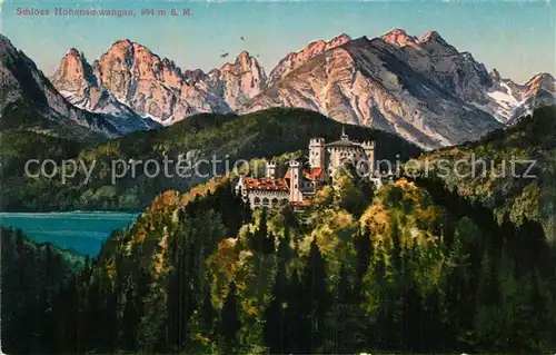 AK / Ansichtskarte Hohenschwangau Schloss Kat. Schwangau