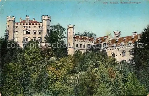 AK / Ansichtskarte Hohenschwangau Schloss Kat. Schwangau