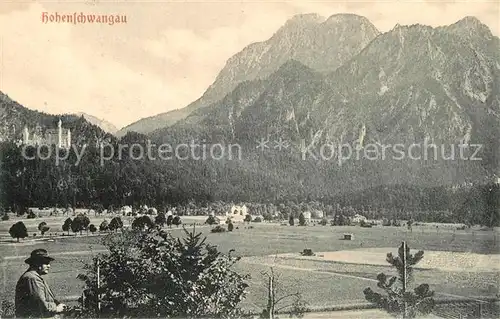 AK / Ansichtskarte Hohenschwangau Teilansicht  Kat. Schwangau