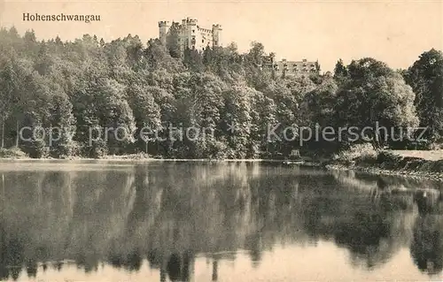 AK / Ansichtskarte Hohenschwangau Schloss Kat. Schwangau