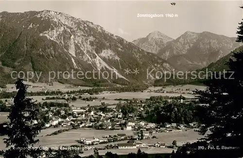 AK / Ansichtskarte Ruhpolding Panorama Rauschbergbahn Kat. Ruhpolding