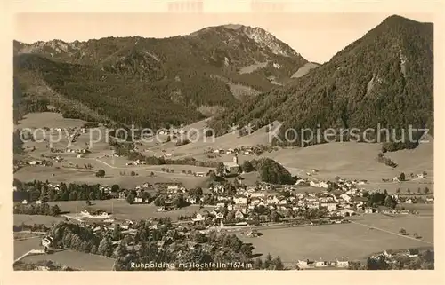 AK / Ansichtskarte Ruhpolding Panorama mit Hochfelln Kat. Ruhpolding