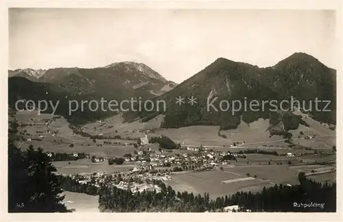 AK / Ansichtskarte Ruhpolding Teilansicht  Kat. Ruhpolding