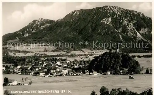 AK / Ansichtskarte Ruhpolding Panorama Rauschberg Kat. Ruhpolding