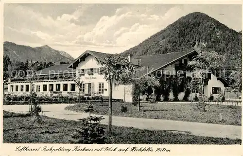 AK / Ansichtskarte Ruhpolding Kurhaus  Kat. Ruhpolding