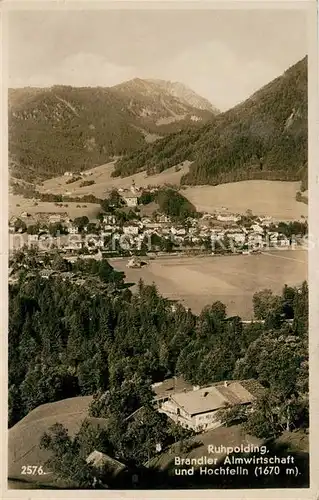 AK / Ansichtskarte Ruhpolding Barandler Alm  Kat. Ruhpolding