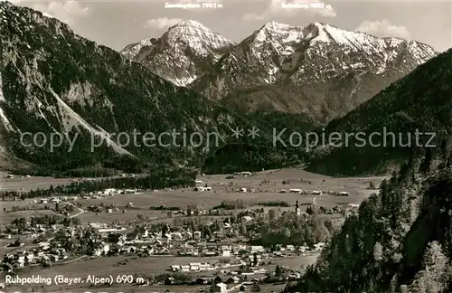 AK / Ansichtskarte Ruhpolding Panorama  Kat. Ruhpolding