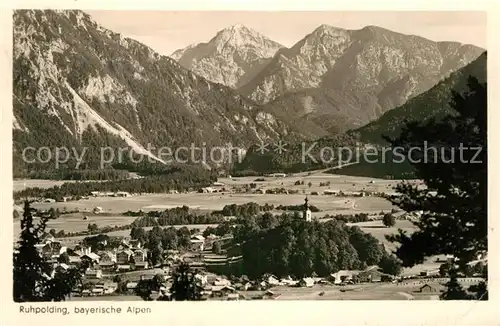 AK / Ansichtskarte Ruhpolding Gesamtansicht  Kat. Ruhpolding