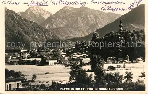 AK / Ansichtskarte Ruhpolding Sonntagshorn Kat. Ruhpolding