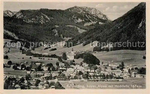 AK / Ansichtskarte Ruhpolding Panorama Hochfelln Kat. Ruhpolding