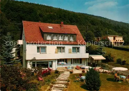 AK / Ansichtskarte Bad Orb Pension Schoene Aussicht Kat. Bad Orb