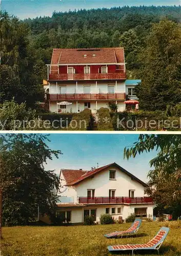 AK / Ansichtskarte Bad Orb Pension am Spessartwald Kat. Bad Orb