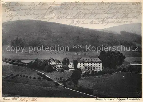 AK / Ansichtskarte Orb Bad Sanatorium Kueppelsmuehle Kat. Bad Orb