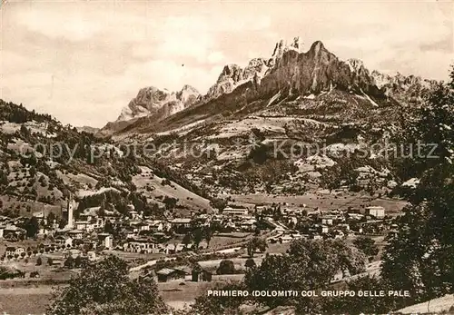 AK / Ansichtskarte Dolomiti Valle di Primiero Col Gruppo delle Pale Kat. Italien
