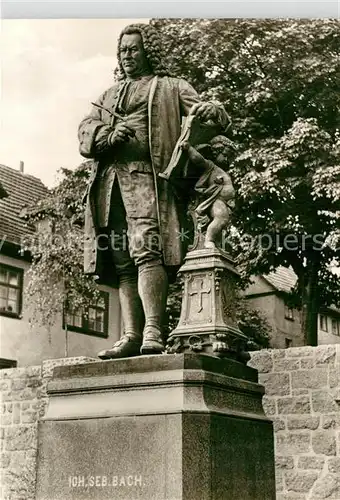 AK / Ansichtskarte Eisenach Thueringen Bachdenkmal Statue Kat. Eisenach