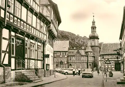 AK / Ansichtskarte Stolberg Harz Markt Apotheke Fachwerkhaus Kirche Kat. Stolberg Harz