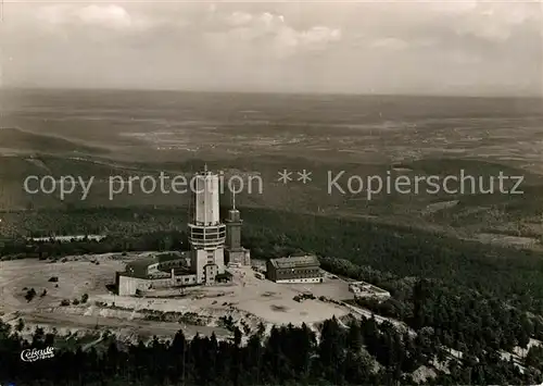 AK / Ansichtskarte Feldberg Taunus Fernmelde  Fernseh  UKW Sender Fliegeraufnahme Kat. Schmitten