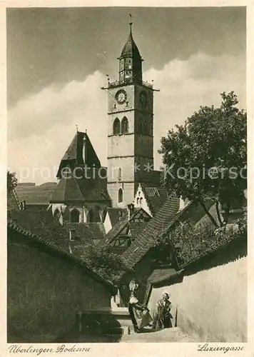 AK / Ansichtskarte ueberlingen Bodensee Luziengasse Kat. ueberlingen