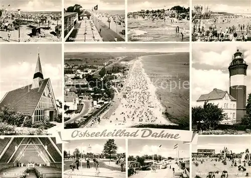 AK / Ansichtskarte Dahme Ostseebad Leuchtturm Kleine Kapelle Zedano Kat. Dahme