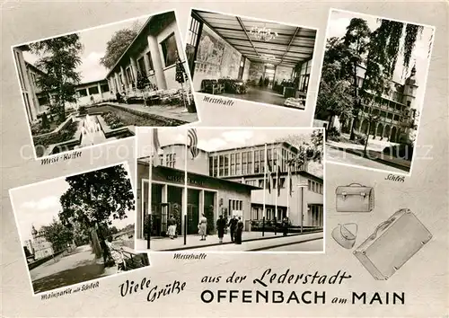 AK / Ansichtskarte Offenbach Main Schloss Messehalle  Kat. Offenbach am Main