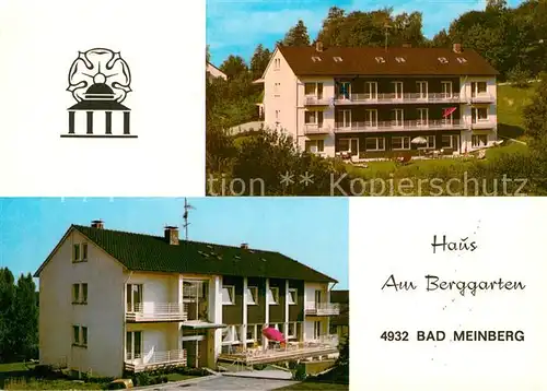 AK / Ansichtskarte Bad Meinberg Haus am Berggarten Kat. Horn Bad Meinberg