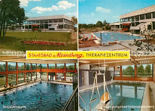 AK / Ansichtskarte Bad Meinberg Therapiezentrum Schwimmbecken Kat. Horn Bad Meinberg