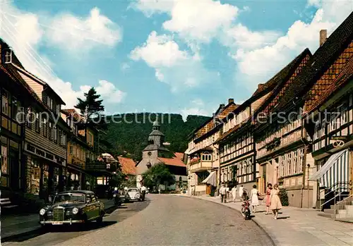 AK / Ansichtskarte Bad Grund Osterroder Strasse Kat. Bad Grund (Harz)