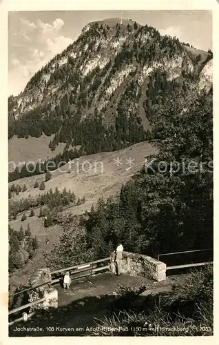 AK / Ansichtskarte Oberjoch A.H. Pass Kat. Bad Hindelang