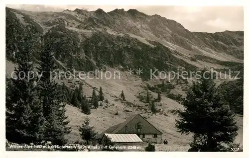 AK / Ansichtskarte Hinterstein Bad Hindelang Willers Alpe 