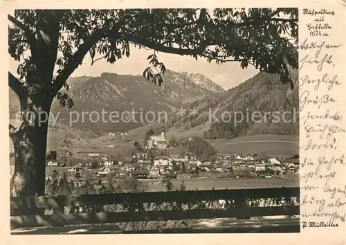 AK / Ansichtskarte Ruhpolding Teilansicht  Kat. Ruhpolding