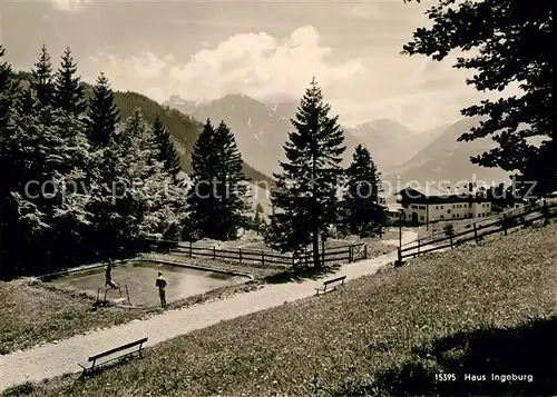 AK / Ansichtskarte Oberjoch Hotel Haus Ingeburg Kat. Bad Hindelang