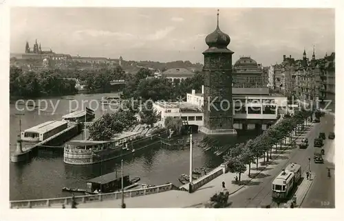 AK / Ansichtskarte Praha Prahy Prague Hradschin mit Maneshaus Kat. Praha