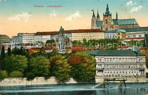 AK / Ansichtskarte Prag Prahy Prague Hradcany Kat. Praha