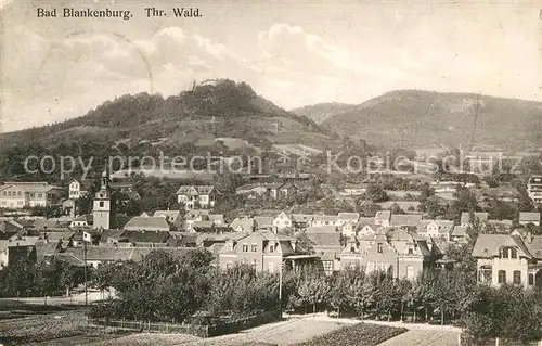 AK / Ansichtskarte Bad Blankenburg Panorama Kat. Bad Blankenburg