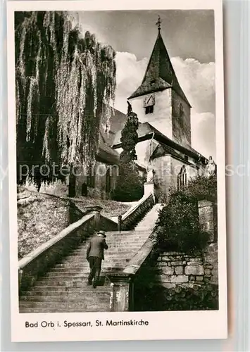 AK / Ansichtskarte Orb Bad Sankt Martinskirche Kat. Bad Orb