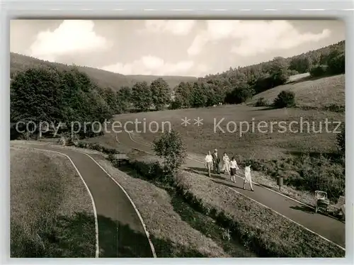 AK / Ansichtskarte Orb Bad Promenadenweg Orbtal Kat. Bad Orb