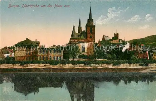 AK / Ansichtskarte Bingen Rhein Pfarrkirche  Kat. Bingen am Rhein