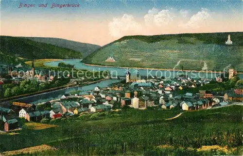 AK / Ansichtskarte Bingen Rhein Bingerbrueck Kat. Bingen am Rhein