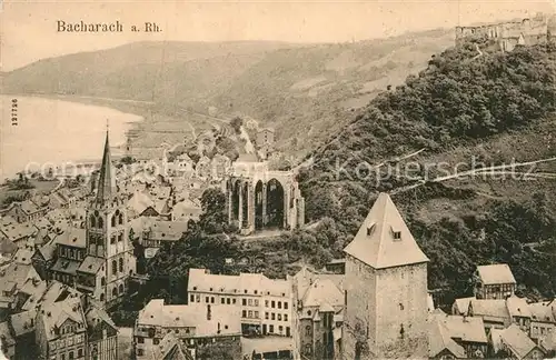 AK / Ansichtskarte Bacharach Rhein Panorama Kat. Bacharach