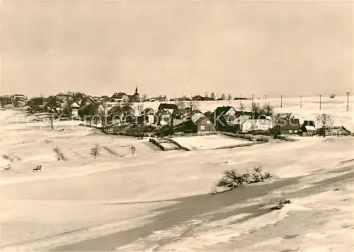 AK / Ansichtskarte Neustadt Rennsteig Winterpanorama Kat. Neustadt Rennsteig