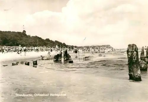 AK / Ansichtskarte Heringsdorf Ostseebad Usedom Strand Kat. Heringsdorf