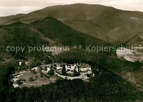 AK / Ansichtskarte Schliengen Schloss Buergeln Fliegeraufnahme Hochblauen Kat. Schliengen