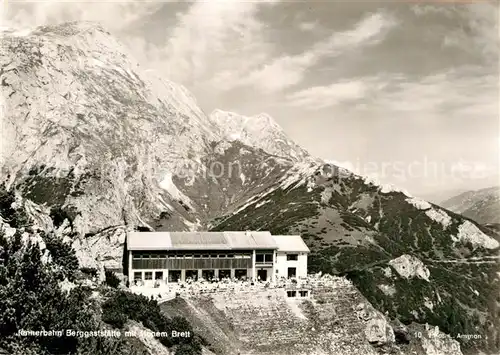 AK / Ansichtskarte Berchtesgaden Jennerbahn Berggaststaette Hohe Brett  Kat. Berchtesgaden