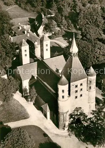 AK / Ansichtskarte Freckenhorst Stiftskirche Fliegeraufnahme Kat. Warendorf