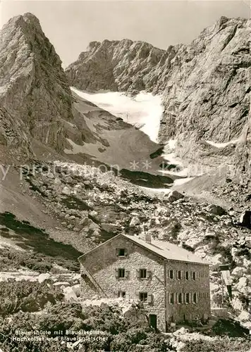 AK / Ansichtskarte Blaueishuette Blaueisspitze Hochkalter  Kat. Hochkalter Ramsau