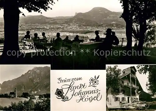 AK / Ansichtskarte Piding Gasthaus St.Johannis Hoegel Salzburg Untersberg  Kat. Piding