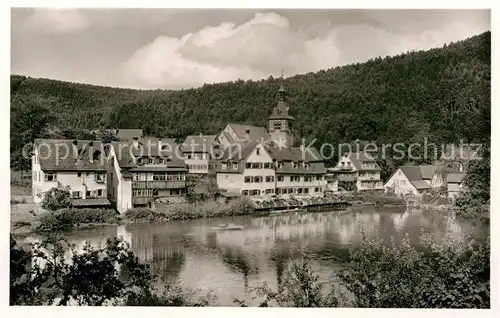 AK / Ansichtskarte Bad Liebenzell Weiher Kat. Bad Liebenzell